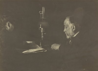 Louise Halévy liest Degas vor von Edgar Degas
